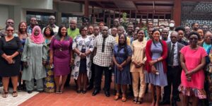 Participants in a group photo after the programme