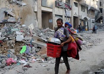 A frustrated resident of Gaza