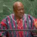 John Dramani Mahama, President of the Republic of Ghana