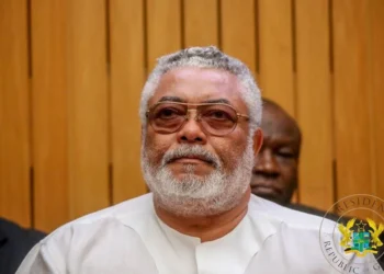 J. J. Rawlings, the late President of the Republic of Ghana