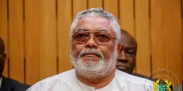 J. J. Rawlings, the late President of the Republic of Ghana