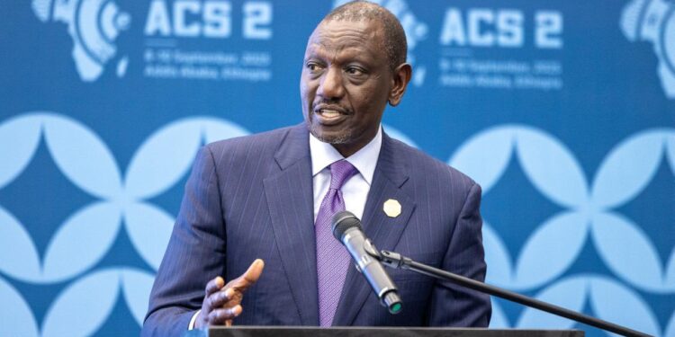 Kenyan President William Ruto