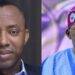 Omoyele Sowore (left) and President Tinubu
