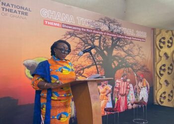 Abla Dzifa Gomashie, Ghana's Minister for Tourism, Culture and Creative Arts.