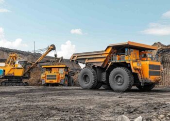 Mining site in Angola