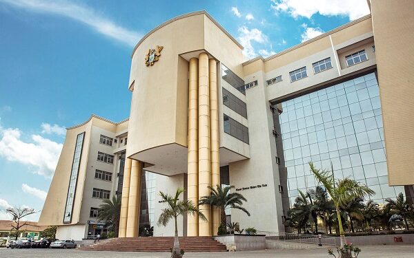 The court complex in Ghana