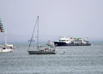 Pro-Palestinian activists are hoping to break the Israeli blockade on the Gaza Strip to deliver humanitarian aid [FILE: September 9, 2025]Image: Str/AP Photo