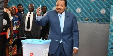 Cameroon's President Paul Biya