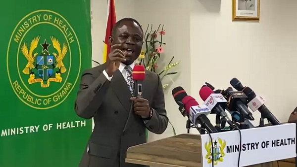 Ghana's minister for Health, Kwabena Mintah Akandoh
