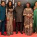 Ghana’s Minister of Tourism, Culture and Creative Arts, Abla Dzifa Gomashie (second right) posing for the cameras