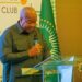 President John Dramani Mahama speaking at the event