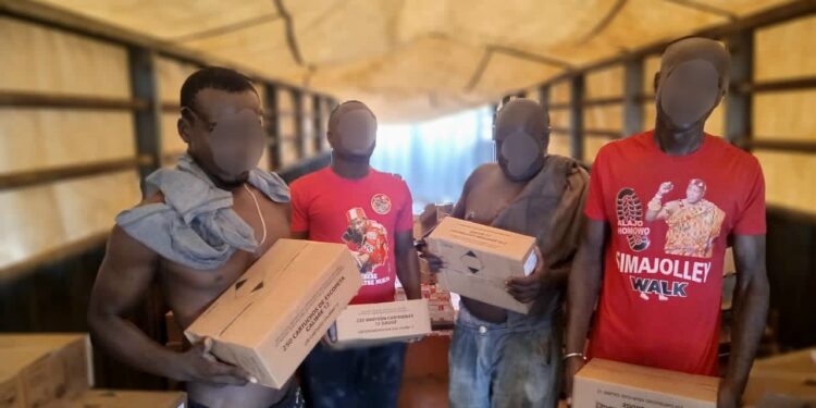 Ghana police arrest 12 over illegal transport of ammunition