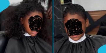 The girl whose video has gone viral after being instructed to trim her hair