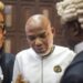 Nnamdi Kanu, the detained leader of the proscribed Indigenous People of Biafra,
