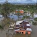 Drone view of flooding after Hurricane Melissa made landfall in St Elizabeth, Jamaica, October 29, 2025. © Maria Alejandra Cardona, Reuters