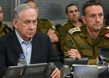 Israeli Prime Minister with his Army Chiefs