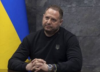 Andrey Yermak, heads of Vladimir Zelensky’s offic