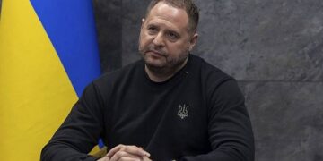 Andrey Yermak, heads of Vladimir Zelensky’s offic