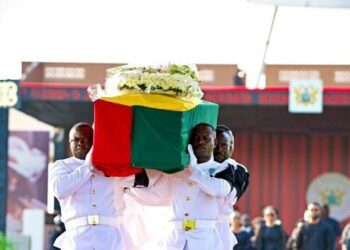 Ghana holds state funeral for former First Lady Nana Konadu Agyeman-Rawlings