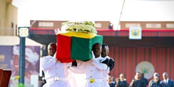 Ghana holds state funeral for former First Lady Nana Konadu Agyeman-Rawlings