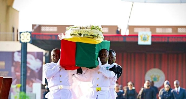 Ghana holds state funeral for former First Lady Nana Konadu Agyeman-Rawlings