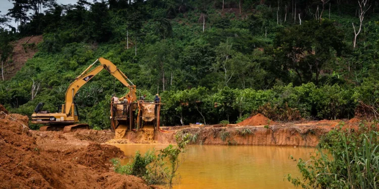 Ghana seizes excavators, vehicles in crackdown on illegal mining