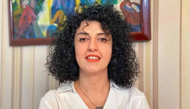 An undated and unlocated photograph of Iranian human rights activist Narges Mohammadi. © AFP