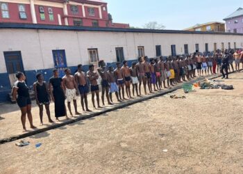 Ghana police arrest 40 in Obuasi anti-crime operation