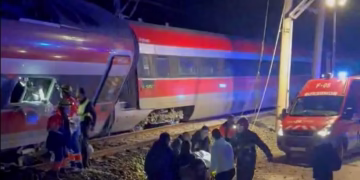 The train that was involved in the accident