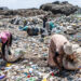 Female waste collectors in Accra