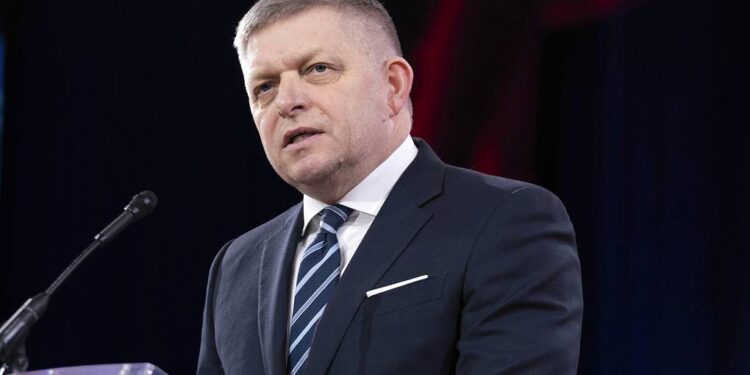 Slovak Prime Minister Robert Fico
