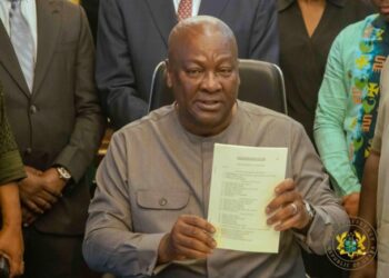 President Mahama of Ghana
