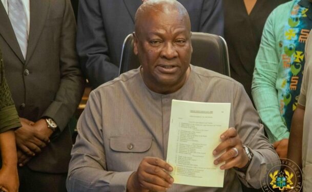 President Mahama of Ghana