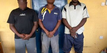 Police have arrested three suspects in connection with an anti-drug operation carried out in the Eastern Region.