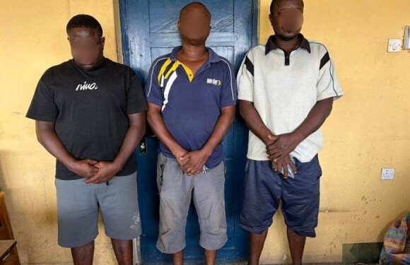 Police have arrested three suspects in connection with an anti-drug operation carried out in the Eastern Region.
