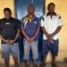 Police have arrested three suspects in connection with an anti-drug operation carried out in the Eastern Region.