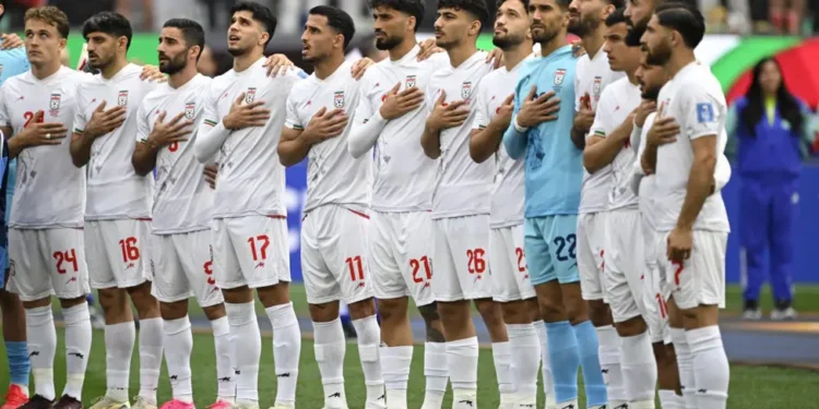 Iran leave note asking for peace after Belgium draw