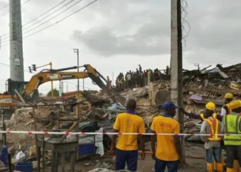 Lagos building collapse: Nine bodies recovered, 27 rescued