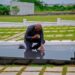 Gabonese President Brice Oligui Nguema lays wreath in honour of Flt Lt. Jerry John Rawlings