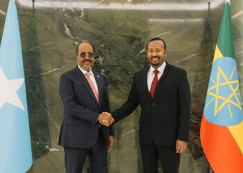 PM Abiy Welcomes Somali President Sheikh Hassan Mohamud